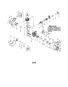 Part Location Diagram of 527291101 Weed Eater Decal califo